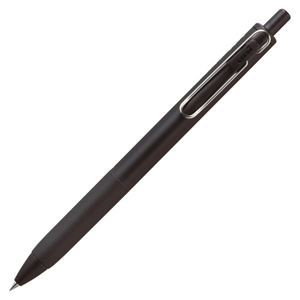 【新品】（まとめ）三菱鉛筆 ゲルインクボールペン ユニボール ワン 0.38mm 黒 （軸色：黒） UMNS38BK.24 1セット（10本） 【×5_画像1
