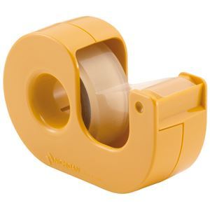 【新品】(まとめ)ニチバン セロテープ(まっすぐ切れるタイプ) 小巻カッター付 15mm×9m イエロー CT-15DCY 1個 【×50セット】