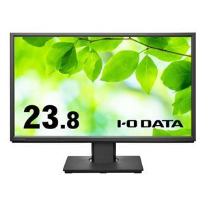 【新品】アイ・オー・データ機器 液晶ディスプレイ23.8型/1920×1080/HDMI、DisplayPort、アナログRGB/ブラック/スピーカー_画像1