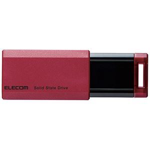 [ new goods ]( summarize ) Elecom attached outside portable SSD 1TB red ESD-EPK1000GRD 1 pcs [×3 set ]