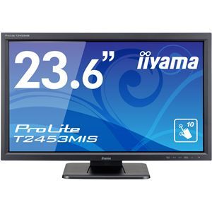【新品】iiyama タッチパネル液晶ディスプレイ 23.6型 / 1920x1080 /D-sub、HDMI、DisplayPort / ブラック_画像1