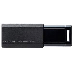 [ new goods ]( summarize ) Elecom attached outside portable SSD500GB black ESD-EPK0500GBK 1 pcs [×3 set ]