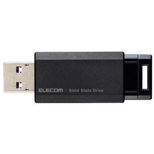 [ new goods ]( summarize ) Elecom attached outside portable SSD500GB black ESD-EPK0500GBK 1 pcs [×3 set ]