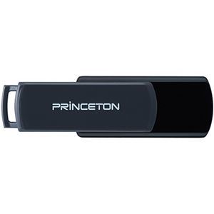 【新品】(まとめ）プリンストン USBフラッシュメモリー回転式キャップレス 8GB グレー/ブラック PFU-T3UT/8GA 1個【×10セット】_画像2