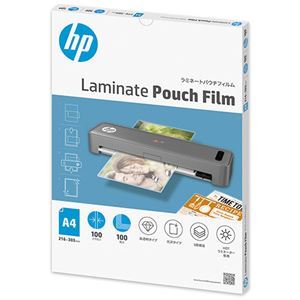 [ new goods ]HPpauchi film A4 100μPA4100A 1 pack (100 sheets )