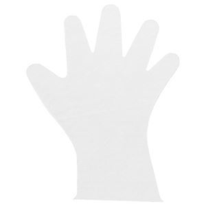 【新品】(まとめ）カネソン こども用ポリエチレン手袋低学年サイズ 左右兼用 1パック（30枚）【×10セット】_画像3