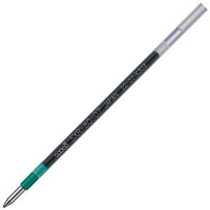 【新品】（まとめ） 三菱鉛筆 油性ボールペン替芯紙製パッケージ 0.7mm 緑 ジェットストリーム多色・多機能用 SXR8007K.6 1セット（10_画像1