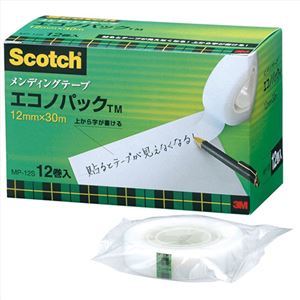 【新品】3M Scotch スコッチ メンディングテープエコノパック 12mm 3M-MP-12S_画像1