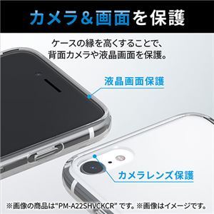 【新品】エレコム iPhone SE 第3世代 TOUGH SLIM LITE フレームカラー リング付 ネイビー PM-A22STSLFCRNV_画像6