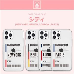 【新品】dparks ソフトクリアケース for iPhone 13 mini berlin DS21130i13MN_画像2