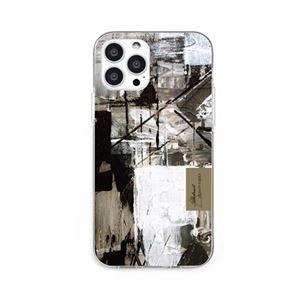 【新品】dparks ソフトケース for iPhone 13 Pro Painting Blending MONO DS21188i13P_画像1