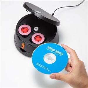 【新品】サンワサプライ ディスク自動修復機(研磨タイプ) CD-RE3AT_画像2