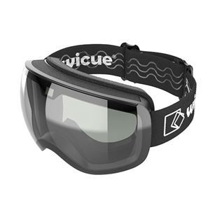 【新品】ウィキューダイレクト WiCUE 0.1秒瞬間調光スキーゴーグル スマート液晶 ブラック VR2101-BK