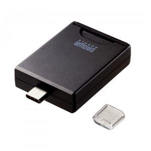 【新品】サンワサプライ UHS-II対応SDカードリーダー(USB Type-Cコネクタ) ADR-3TCSD4BK_画像1