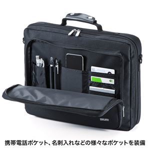 【新品】サンワサプライ PCキャリングバッグ BAG-U54BK2_画像4