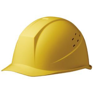 【新品】(まとめ) ミドリ安全 保護帽 通気孔付 SC11BVRAα イエロー 【×5セット】
