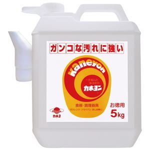 【新品】(まとめ) カネヨ石鹸 液体クレンザー カネヨン 業務用 5Kg 【×3セット】_画像1