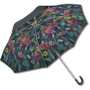 【新品】ユーパワー アーチストブルーム 折りたたみ傘/晴雨兼用 シルビア・ヴァシレヴァ「フェアリーテイルフラワーズ」_画像1