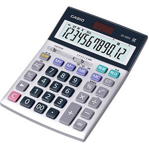 【新品】カシオ計算機 CASIO 実務電卓(日数＆時間計算タイプ) デスクタイプ12桁 DS-20DC-N_画像1