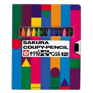 【新品】サクラクレパス クーピーペンシル 12色×5セット_画像2