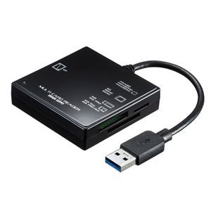 【新品】サンワサプライ USB3.1 マルチカードリーダー ADR-3ML39BKN_画像1