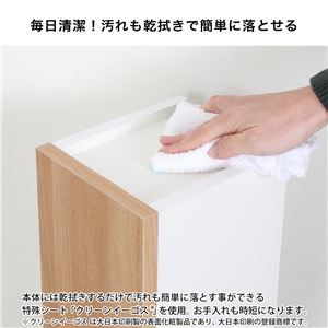 【新品】スリム トイレ隙間収納/トイレラック 【ブラウン】 幅16cm 薄型 コンパクト 日本製 トイレ用品 【完成品】_画像5