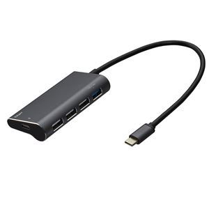 【新品】Digio2 USB3.2（gen1） PD対応 5ポート変換アルミハブ グレー UH-C3245GY_画像1