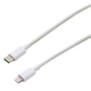 【新品】【5個セット】imprinc USB Type-C to Lightningコネクタケーブル 1.0m ホワイト ICLCS100WX5_画像1