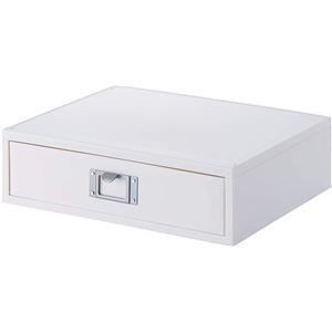 【新品】収納ボックス 収納ケース 約幅33.7cm オールホワイト A4ファイルボックスR 収納ボックス Like-it リビング オフィス キッチン_画像1