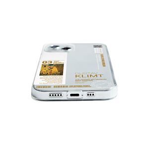 【新品】Dparks ソフトクリアケース for iPhone 14 クリムト 背面カバー型 DS24139i14_画像4