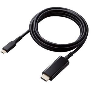 【新品】エレコム USB Type-C用HDMI映像変換ケーブル(高耐久) MPA-CHDMIS20BK_画像2