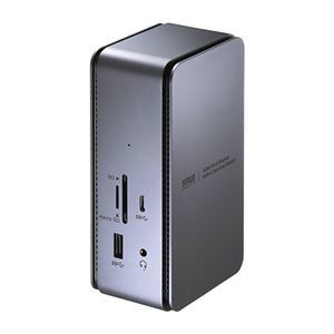 【新品】サンワサプライ USB Type-Cドッキングステーション(HDMI×2画面出力対応) USB-CVDK12_画像1