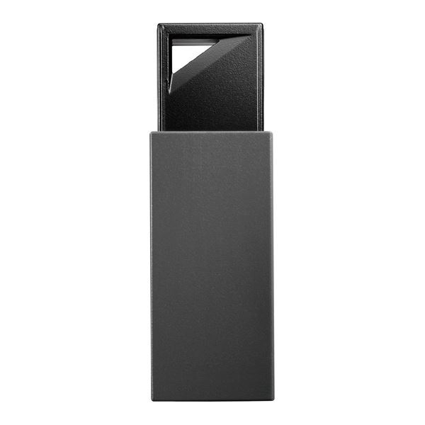 【新品】アイ・オー・データ機器 USB3.0/2.0対応 ノック式USBメモリー 16GB ブラック U3-PSH16G/K_画像2