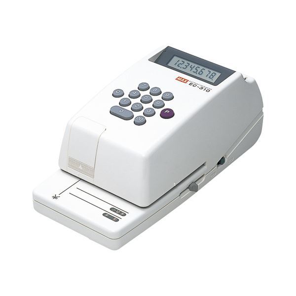 【新品】マックス 電子チェックライター EC-310 EC90001