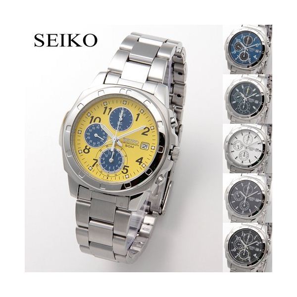 【新品】SEIKO（セイコー） 腕時計 クロノグラフ SND411 グリーン_画像3