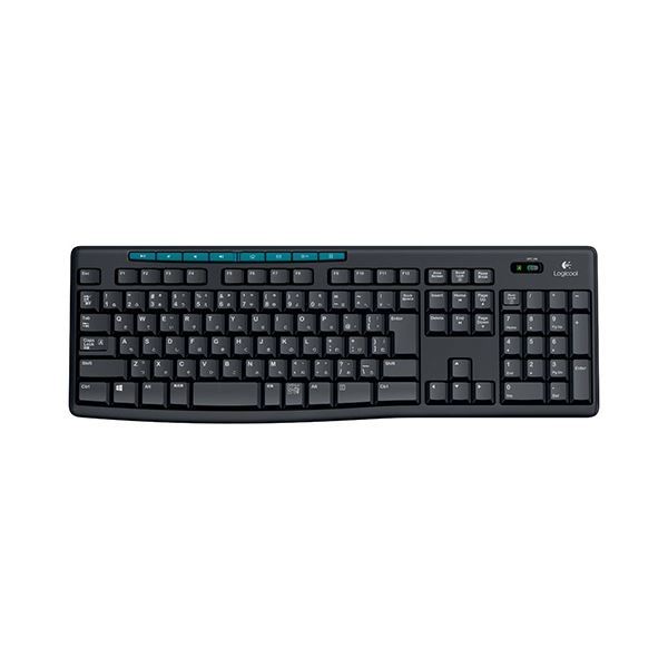 【新品】(まとめ) ロジクール ワイヤレスキーボードK275 ブラック K275 1台 【×5セット】