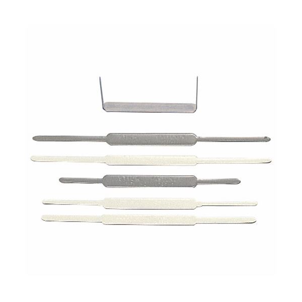 【新品】(まとめ) ライオン事務器 スティックファスナー粘着テープ付 フォーム用紙兼用タイプ 脚長48mm クリーム No.8W 1パック(50本)