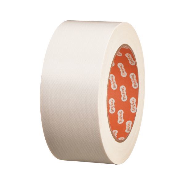 【新品】(まとめ) TANOSEE 布テープ（カラー） 50mm×25m 白 1巻 【×30セット】