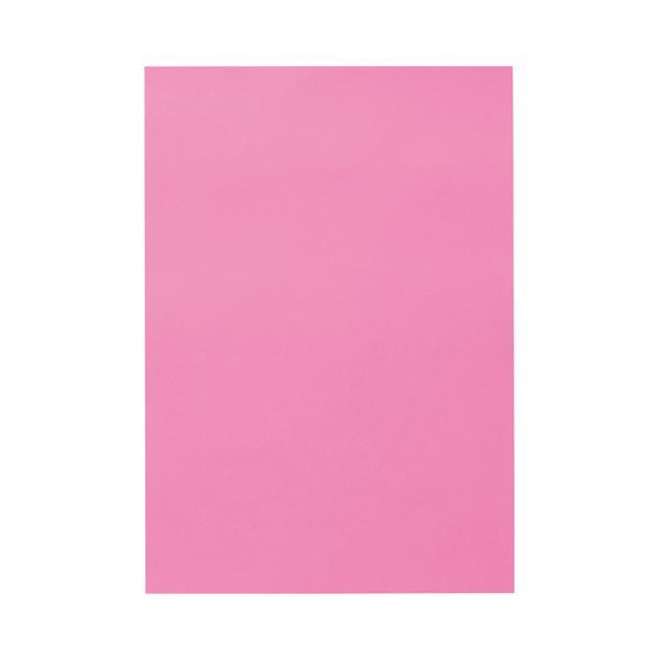 【新品】(まとめ) TANOSEE 色画用紙 四つ切 こいもも 1パック（10枚） 【×30セット】_画像1