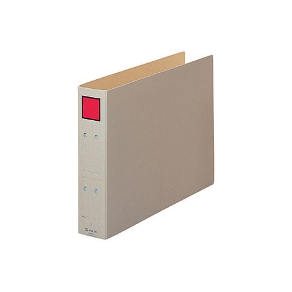 【新品】(まとめ) キングジム 保存ファイル B4ヨコ 500枚収容 背幅65mm ピクト赤 4395E 1冊 【×30セット】