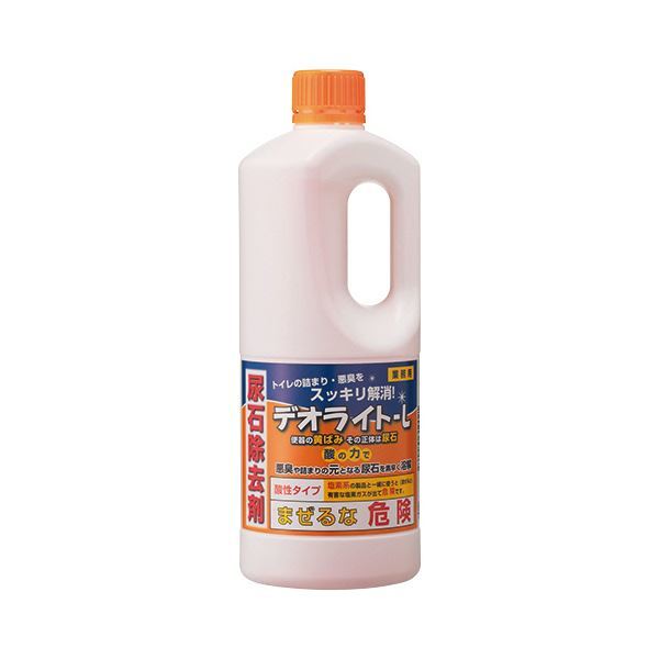 【新品】和協産業 業務用尿石除去剤 デオライトL1kg 1セット（12本）_画像1