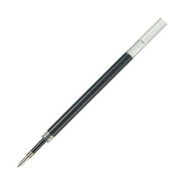【新品】（まとめ）TANOSEE ノック式ゲルインクボールペン替芯 0.5mm 黒 1パック（5本）【×50セット】_画像1