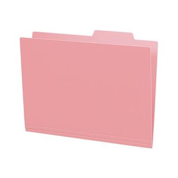 【新品】（まとめ）コクヨ 個別フォルダー（カラー・PP製）A4 ピンク A4-IFH-P 1パック（5冊）【×20セット】