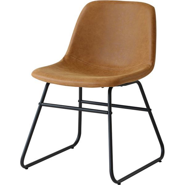 【新品】バースツール Chair キャメル 【組立品】