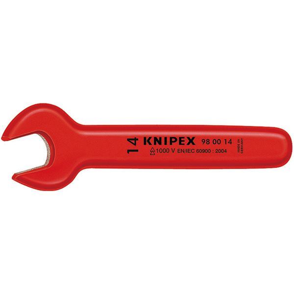 【新品】KNIPEX（クニペックス）9800-5／16 絶縁片口スパナ 1000V_画像1