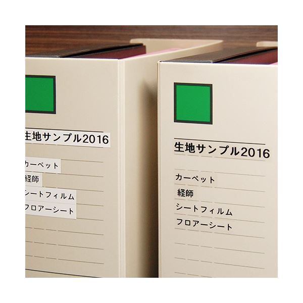 【新品】（まとめ）キングジム テプラ PROテープカートリッジ キレイにはがせるラベル 12mm 透明/黒文字 ST12KE 1個【×5セット】_画像4