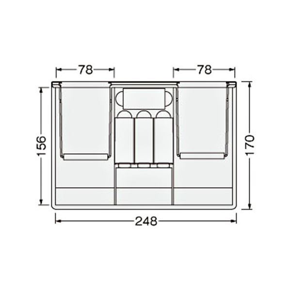 [ new goods ] lion office work vessel hand . safe SS size (A5 stamp and downward storage size ) HS-95 1 pcs 