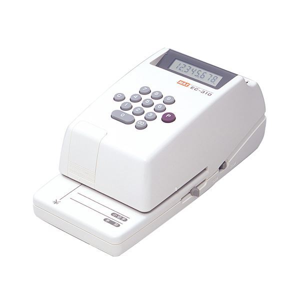 【新品】マックス 電子チェックライタ 8桁EC-310 1台