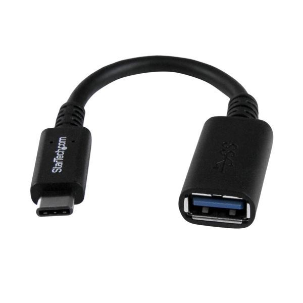 【新品】（まとめ）StarTech USBType-C-USB3.0 タイプA変換アダプタ Type-C(24ピン)オス-タイプA(9ピン)メス 15_画像1