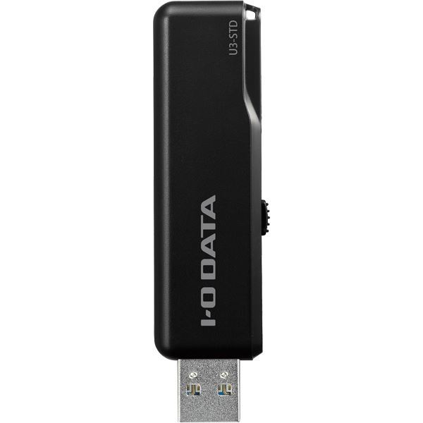 【新品】アイ・オー・データ機器 USB3.1 Gen 1（USB3.0）／USB2.0対応 スタンダードUSBメモリー ブラック128GB U3-ST_画像2